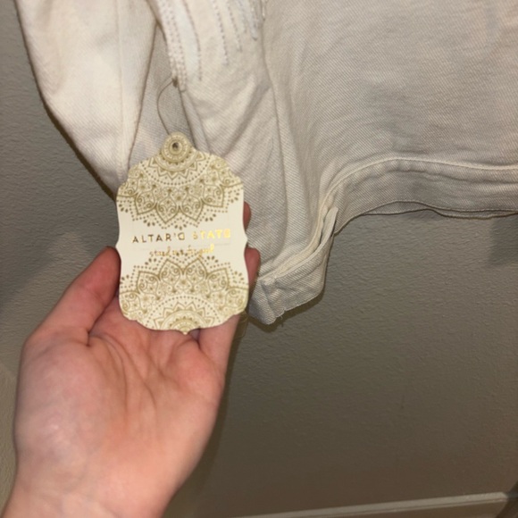 Bride White Fringe denim jacket - Picture 4 of 7